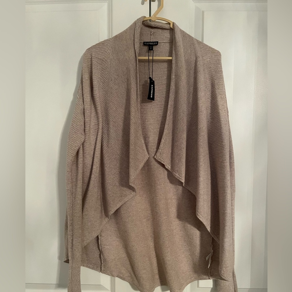NWT Express open cardigan